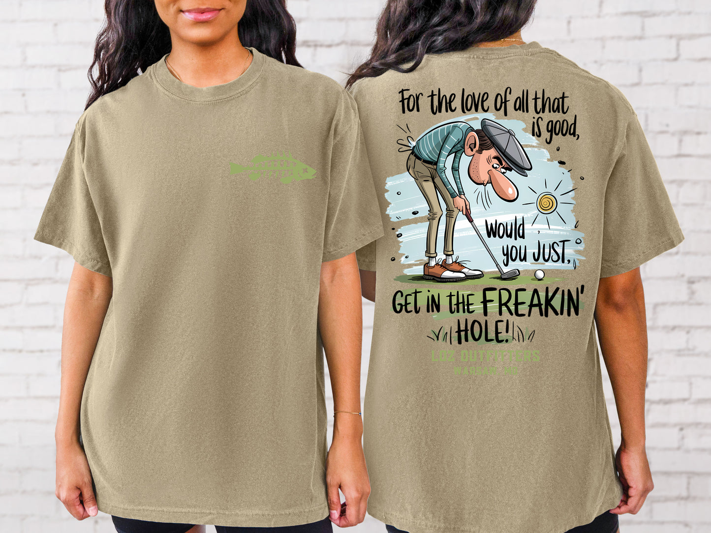 Get In the Hole - Golf Tee