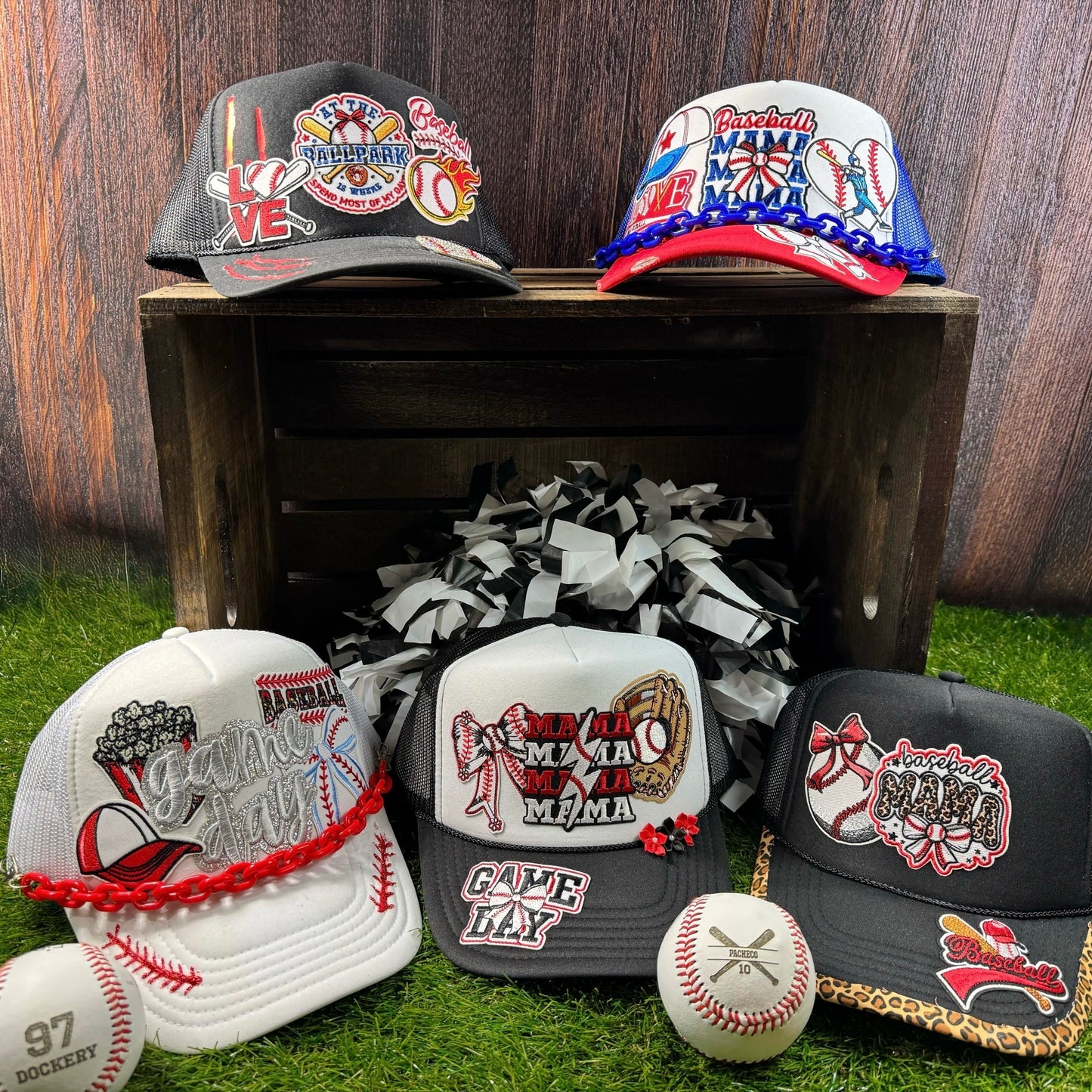 Game Day Baseball Trucker Hat