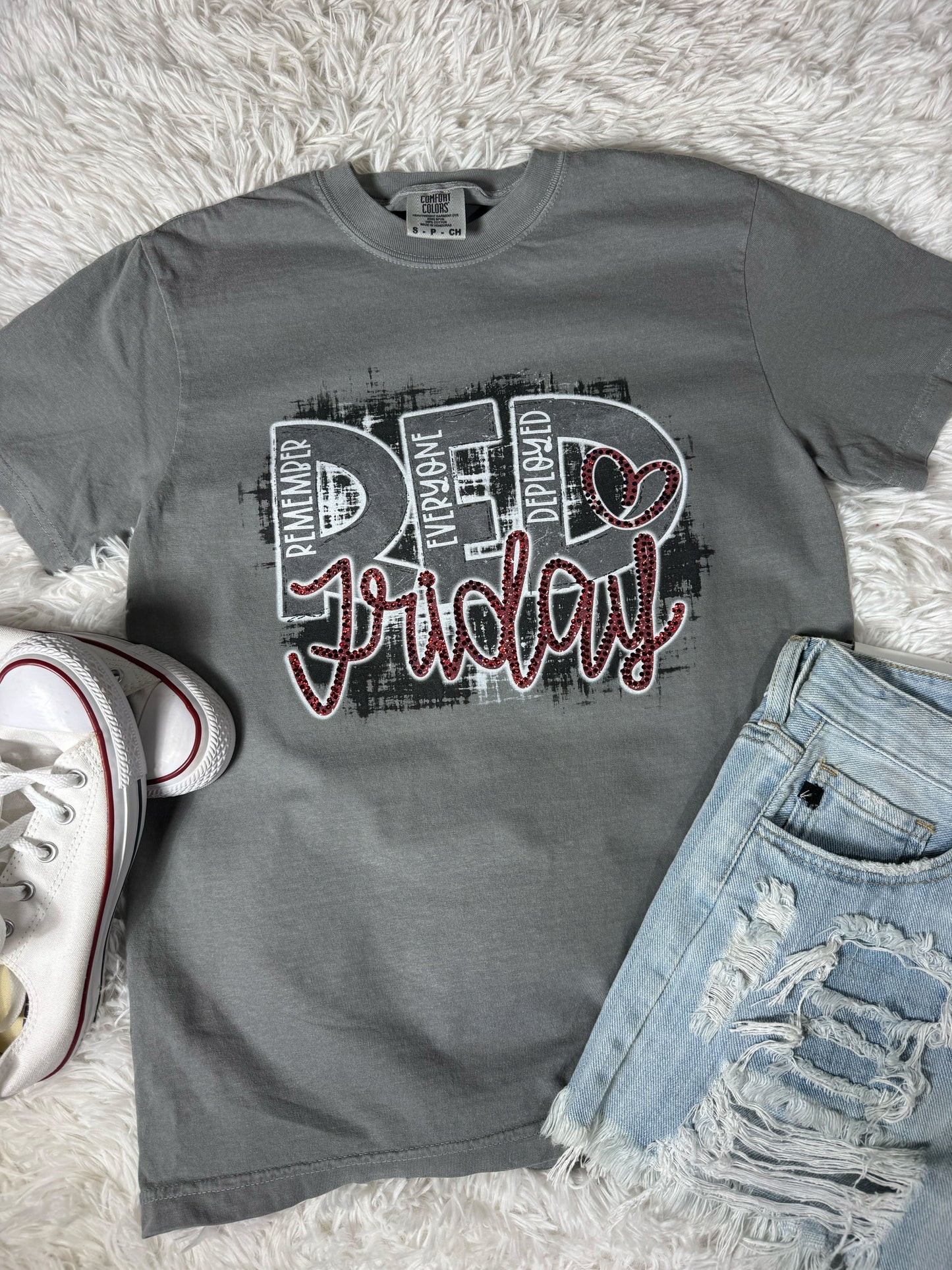 RED On FRIDAYS SPANGLE